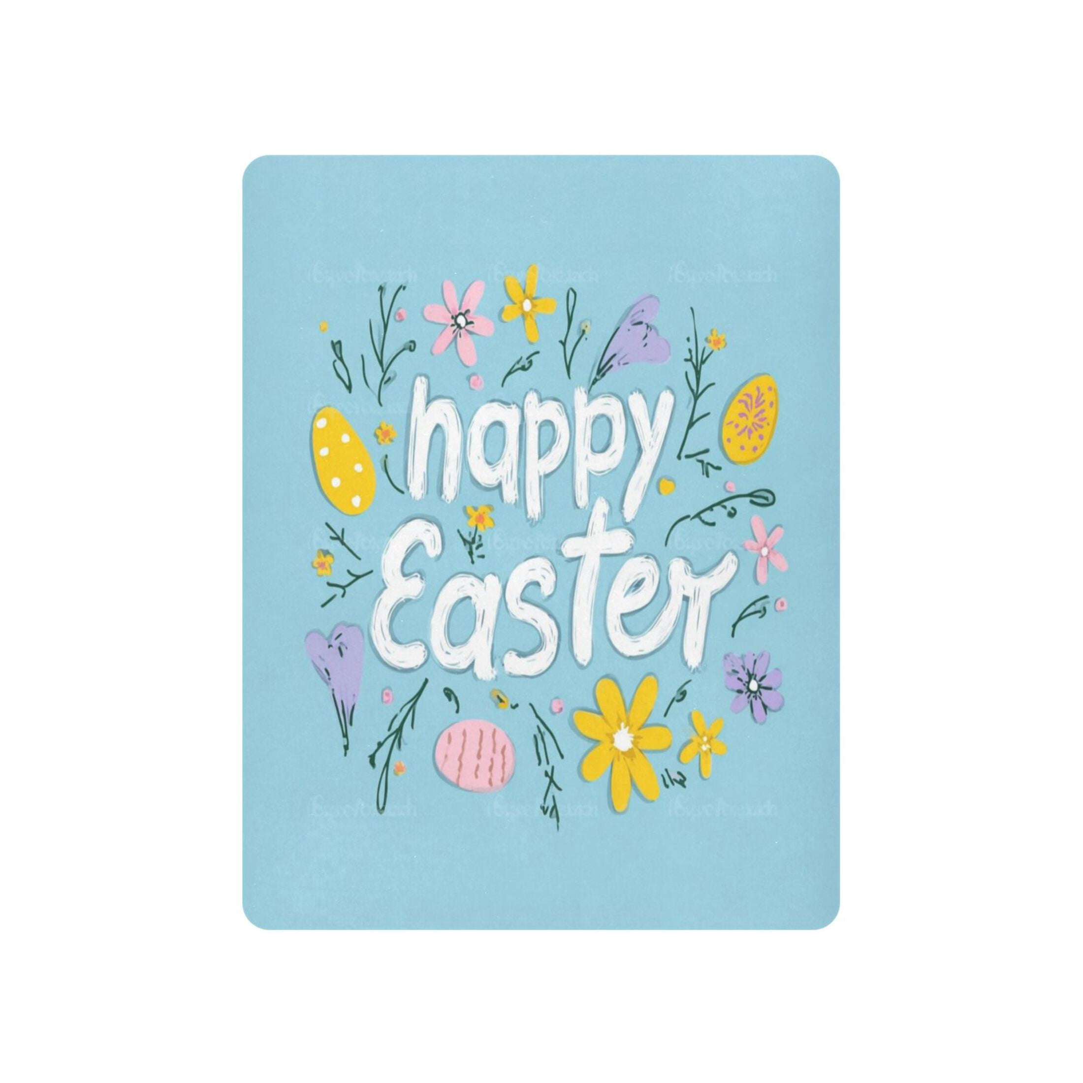 Baby Essentials 52”x 28”- Standard Cotton-like Modal Elastic- Easter Graffiti Design Crib Sheets for Newborns and Toddlers