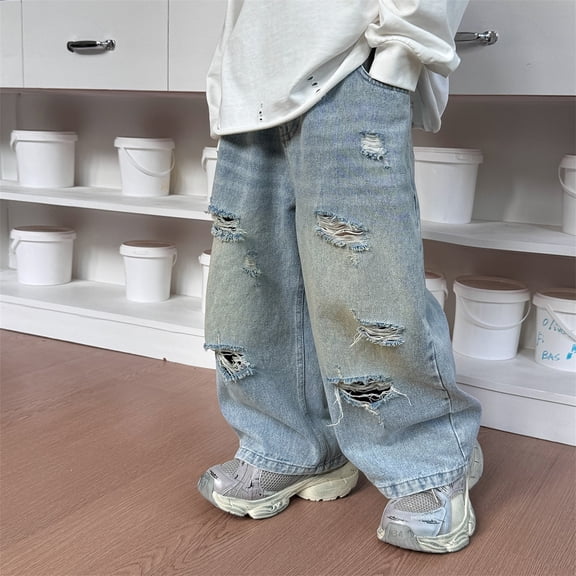 HAYIMI Kids Pants Cargo Pants Trousers Fashion Boys Pants Spring Elastic Casual Summer Toddler Baby Boys Sweatpants Solid Color Elastic Waist Trousers Active Jogger Pants Breathable Daily Slacks