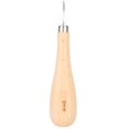 thumbnail image 2 of Rhombus Awl, Fine Steel Leather Punching Tool with Elm Handle, for Leather Crafting and DIY Projects, 2 of 7