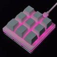 thumbnail image 3 of Clavier d'Ordinateur Universel 9 Touches Bureau à Domicile Portable Copie Mini Clavier 9 Touches à Coller touches Programmables Multi-Usage Mini Clavier de Bureau PC, 3 of 6