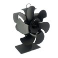 thumbnail image 4 of Quemadores de troncos térmicos verticales portátiles sin batería ventilador de estufa Likrtyny alimentado por calor corte de costos herramientas de distribución de calor eficiente para el hogar, 4 of 9