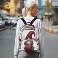 thumbnail image 7 of Red Gnome Heart Travel Laptop Backpack Casual Daypack Lightweight Bookbag Compartment for Business, 7 of 7