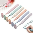 thumbnail image 4 of CMYYNNA- Aesthetic Cute Pastel Highlighters Set, 6 pcs, Chisel Tip, Candy Colors, No Bleed Bible Assorted Colors, 4 of 8