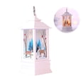thumbnail image 4 of Snowman Family Christmas Snow Globe, LED Lighted Lantern, Battery Operated Swirling Glitter Water for Holiday Season Home Decor, 4 of 9