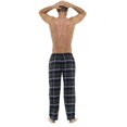 thumbnail image 2 of Pantalones de Pijama Diseño Cuadros para Hombre (Gris, Verde), 2 of 2