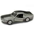 thumbnail image 2 of 1968 Shelby GT 500KR Silver 1/18 Diecast Model Car by Road Signature, 2 of 3