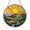 Acrylic 3.5 Inch, variant on Fantasy Sunshine Stained Glass Window Decor – Handmade Bright Hanging Art