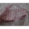 thumbnail image 4 of oneOone Silk Tabby Fabric Chevron Block Print Fabric BTY 42 Inch Wide, 4 of 4