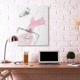 thumbnail image 6 of Stupell Industries Fashion Designer Perfume Silver Pink Watercolor Canvas Wall Art by Amanda Greenwood, 6 of 6