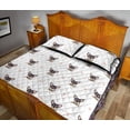 thumbnail image 4 of Juego de edredón con estampado de patas de chihuahua, 4 of 5