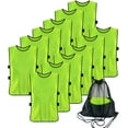 thumbnail image 2 of YOUI-GIFTS 12 Pack Pennies for Soccer Scrimmage Vest Practice Jersey for Adult Youth, 2 of 7