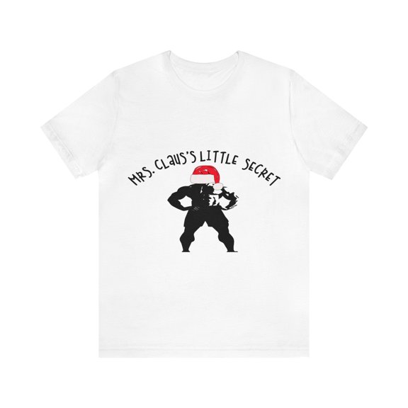MRS. CLAUS LITTLE SECRET - Unisex Jersey Short Sleeve Tee