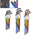 thumbnail image 4 of 9Pcs L Types Hex Key Wrench Screwdriver Set Ball End Hand Repair Tool, 4 of 7
