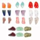 thumbnail image 2 of Cuentas de piedra triturada de 15 colores, cuentas sueltas naturales de forma irregular para joyería DIY, collar, pulsera, pendientes, 2 of 8