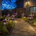 thumbnail image 3 of Solar Powered Butterfly Lights Garden Lawn LED Decor Outdoor Landscape V1C1, 3 of 8