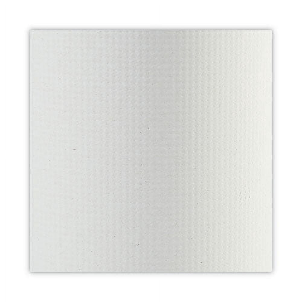 Hardwound Paper Towels, 1-Ply, 8" X 600 Ft, White, 2" Core, 12 Rolls/carton