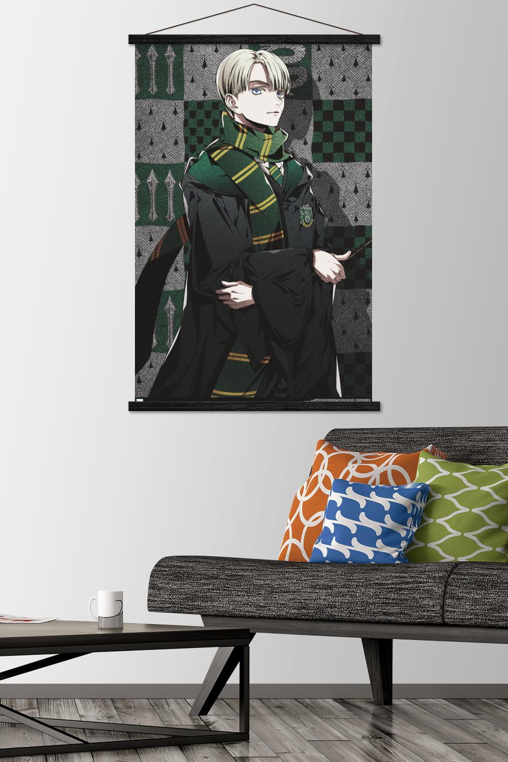 The Wizarding World: Harry Potter - Dynasty Draco Wall Poster with Magnetic Frame, 22.375" x 34"