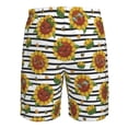 thumbnail image 6 of Naloa Cute Sunflowers Men's Beach Shorts, Surfing shorts, Swim trunks, Quick Dry Swim Trunks for Surfing Beach Fun - XX-Large, 6 of 9