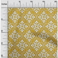 thumbnail image 2 of oneOone Georgette Viscose Yellow Fabric Block Sewing Craft Projects Fabric Prints By Yard 42 Inch Wide, 2 of 6