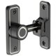 thumbnail image 1 of IMCBSTT - Pestillos para puertas resistentes, de 90 grados, con ángulo recto, antirrobo, para puertas corredizas, para jardín, color negro luminoso, 1 of 6