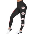 thumbnail image 3 of WILLBEST Leggings de Yoga de Cintura Alta Con Estampado de Moda Para Mujer, Pantalones Largos Ajustados y Sexis Para Entrenamiento y Ropa Informal 981 Mediana, 3 of 4