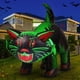 thumbnail image 3 of Gato inflable GOOSH para Halloween, 2,1 m, con cabeza que se mueve y luces LED, 3 of 6