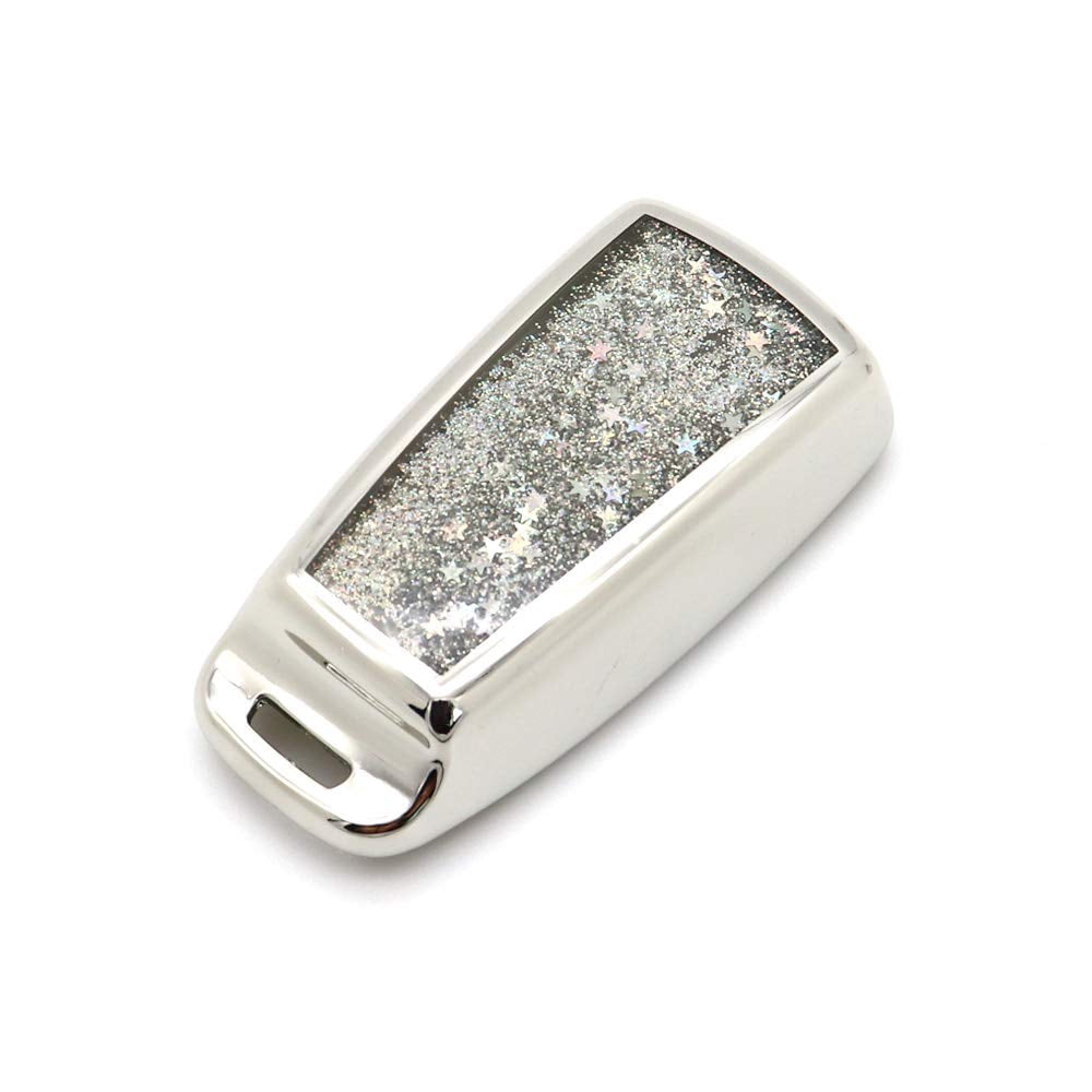 Key Shell Key Fob Cover Case Keychain Compatible with Audi A3 A4 A6 TT Q5 Q7 S5 SQ5 R8 Key Case Holder Protecto Keychain