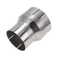 thumbnail image 1 of Rebajadora de codo de escape mandrel de 3.5" OD-4.5" OD, adaptador de tubo de acero inoxidable 304, longitud de 50 pulgadas, tono plateado, 1 of 7