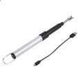 thumbnail image 1 of Encendedor de cigarrillos sin llama de arco eléctrico telescópico recargable por USB portátil (plateado), 1 of 8