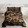 thumbnail image 2 of Feelyou Western Reindeer Teen Twin Comforter Sets, Rustic Farmhouse Bedding Set, 2-Piece, 2 of 8