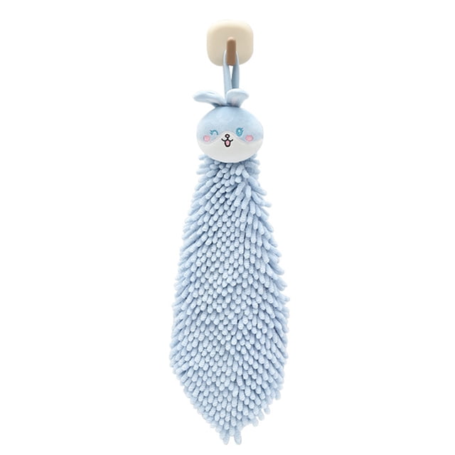 TIELUTT The Cartoon Rabbit Hand Towel Is A Thick and Water Absorbing Hand Bathroom Shelves for Towels Bathroom Shelves for Shower Bathroom Storage Organizer Bath Towels Bulk Heated Towel Racks for Ba