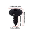 thumbnail image 4 of QualitChoice 50 Pièces Universel Voiture Éclaboussures Garde Vis Véhicule Auto-Taraudage Tête Rivet Fixations Accessoires Modifiés, 4 of 6