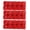 Red, variant on BIMZUC 30 Pcs Rounded Blank Dice Set 16mm / 0.63 Inches DIY Plastic Cubes for Math Teaching Custom Board Game Party Entertainment Family Fun Educational Activity Orange