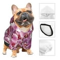 thumbnail image 3 of Balery Orchids Flowers Sudadera con Capucha para Perros Pequeños – Ropa para Mascotas, Disfraz para Perros y Gatos, Ideal para Fiestas y Cosplay-Large, 3 of 7