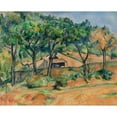 thumbnail image 3 of Cezanne, Paul 18x15 Black Modern Framed Museum Art Print Titled - House in Provence, 3 of 5