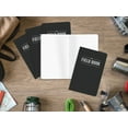 thumbnail image 3 of Elan Publishing Company Field Notebook / Pocket Journal - 3.5"x5.5" - Black - Graph Memo Book - Pack of 5 - ELAN-FN-001B, 3 of 6