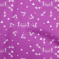 thumbnail image 1 of oneOone Rayon Fuschia Pink Fabric Asian Floral Block Diy Clothing Quilting Fabric Print Fabric By Yard 56 Inch Wide, 1 of 4