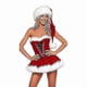 thumbnail image 2 of S-2xl High Quality Women Christmas Costumes Suit Xmas Party Sexy Red Velvet Dress Cosplay Santa Claus Costume Outfit Plus Size, 2 of 5