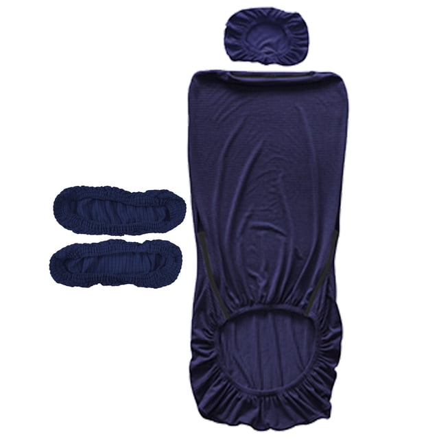 Fundas para sillas de oficina, sillas gaming, sillas giratorias de escritorio para ordenador Azul marino