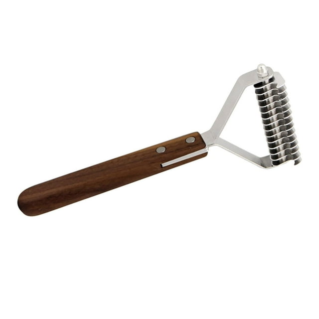 Double-Sided for Grooming & Massaging Dogs, Cats Animals - 8.5x18.5cm