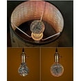 thumbnail image 2 of LINLIN 3D Firework Bulb Starry Light Bulb E27 AC 85-220V 4W Retro Edison Bulb Warm White Light for Holiday Christmas Decoration Bar Glass LED Lamp, 2 of 8