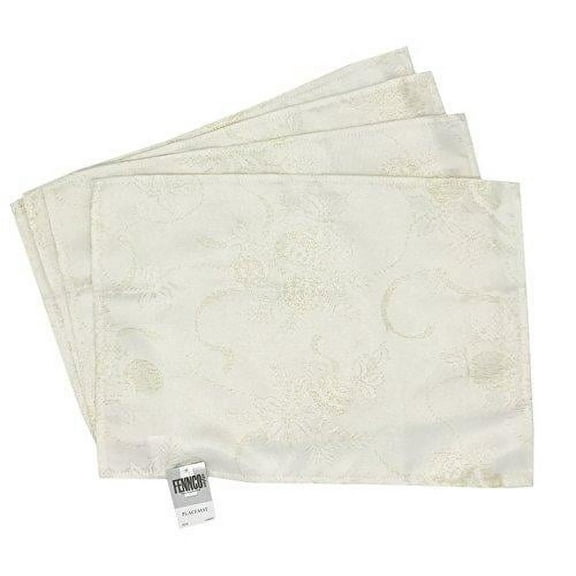 Fennco Styles Royal De Noel Holiday Design Jacquard Rectangular Tablecloth. One Piece.