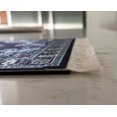 thumbnail image 3 of Navy Blue Oriental Woven Mousepad - Turkish Style Miniature Carpet Mousemat, 3 of 5
