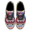 thumbnail image 2 of Patriotic Gnomes 4th Of July Independence Day Shoes Sneakers Black Size 5, 2 of 7
