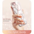 thumbnail image 3 of i-Blason Cosmo Series Designed for iPhone SE 2020/7/8 Case, [Built-in Screen Protector] Stylish Protective Bumper Case (Marble), 3 of 6