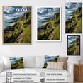 thumbnail image 4 of Designart "Coastal Cliffs of Normandy French Grandeur II" Nautical & Beach Canvas Print, 4 of 5