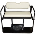 thumbnail image 5 of Performance Plus Carts Yamaha Drive G29 Golf Cart Flip Folding Rear Back Seat Kit - Stone, 5 of 5