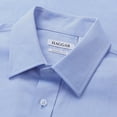 thumbnail image 4 of Men's Haggar® Premium Comfort Classic Fit Wrinkle Resistant Dress Shirt Color: Black Check Size: 16.5-32/33, 4 of 4