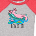 thumbnail image 4 of Inktastic Relaxolotl- Cute Axolotl on Summer Vacation Boys or Girls Baby Bodysuit, 4 of 5