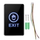 thumbnail image 3 of Botón de Interruptor de Apertura de Puerta Nikou Panel de Sensor Táctil Interruptor de Control de Acceso, 3 of 9